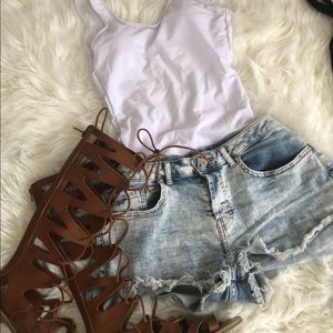 Brand new scoop back bathing suits